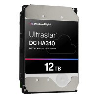WD Ultrastar DC HA340, 12 TB, 7200 RPM, 512 MB, 3.5", SATA
