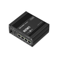 Teltonika RUTM11, Ethernet-WAN, Gigabit Ethernet, SIM-Karten-Slot, Schwarz