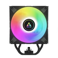 Arctic Freezer 36 A-RGB (Schwarz) Multikompatibler Tower CPU-Kühler mit A-RGB, Luftkühlung, 12 cm, 200 RPM, 2000 RPM, Schwarz