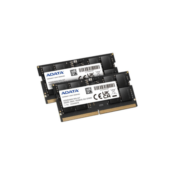 ADATA AD5S480032G-S, 32 GB, 1 x 32 GB, DDR5, 4800 MHz, 262-pin SO-DIMM