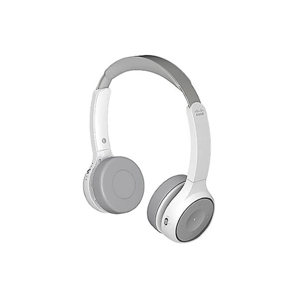 Cisco 730, Verkabelt & Kabellos, Anrufe/Musik, 20 - 20000 Hz, 216 g, Kopfhörer, Platin, Weiß