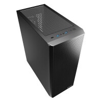 Sharkoon VS9, Midi Tower, PC, Schwarz, ATX, micro ATX, Mini-ITX, Metall, 15,8 cm
