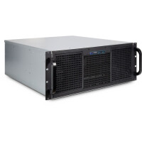 Inter-Tech 4U 40248, Rack, Server, Schwarz, Grau, ATX,...