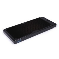 Alphacool 14436, Radiator, Messing, Kupfer, Stahl, Schwarz, 1/4 Zoll, 60 °C, 4 Lüfter