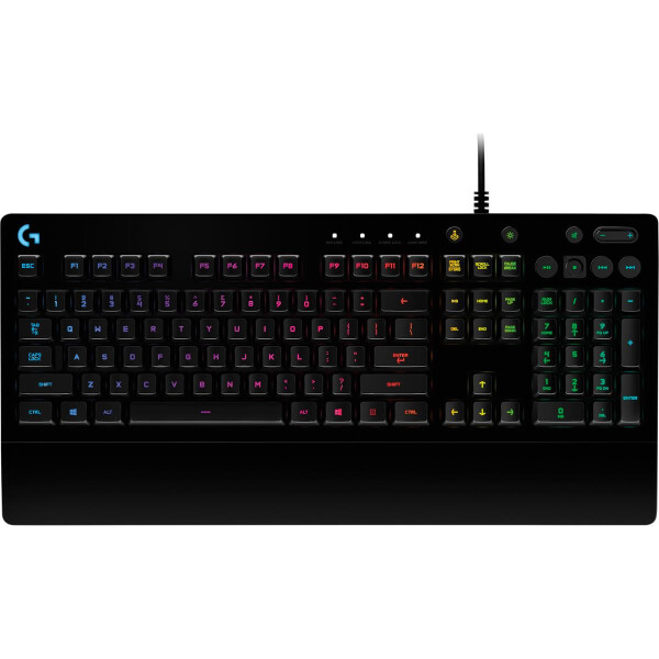 Logitech G G213 Prodigy Gaming Keyboard, Volle Größe (100%), Kabelgebunden, USB, Mechanischer Switch, RGB-LED, Schwarz