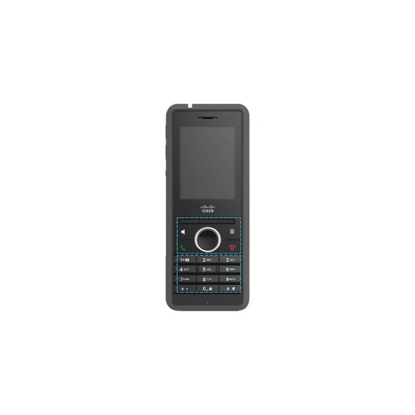 Cisco 6825, IP-Telefon, Schwarz, Kabelgebundenes Mobilteil, Polycarbonat, LED, 5,08 cm (2 Zoll)