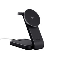 Trust Viro, USB, Kabelloses Aufladen, Schwarz