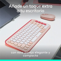 Logitech POP Icon Combo, Mini, Kabellos, Bluetooth,...