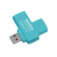 ADATA UC310 ECO, 256 GB, USB Typ-A, 3.2 Gen 1 (3.1 Gen 1), Drehring, 9 g, Grün