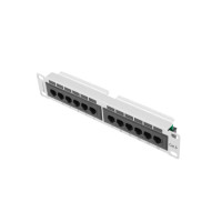 Lanberg PPU6-9012-S, Cat6, Grau, Metall, 270 g