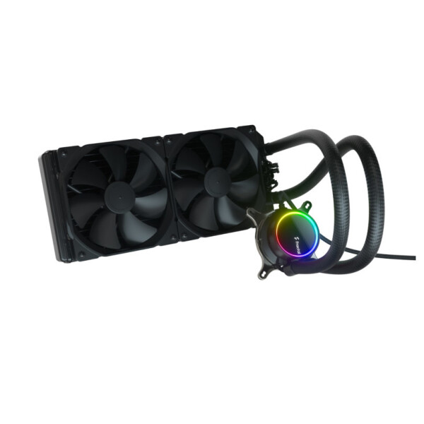 Fractal Design Celsius+ S28 Dynamic, All-in-One-Flüssigkeitskühler, 105,9 cfm, Schwarz