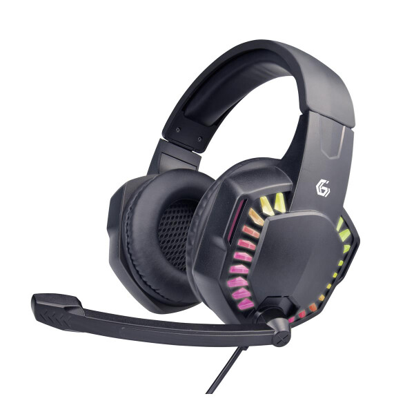 Gembird GHS-06, Kabelgebunden, Gaming, 20 - 20000 Hz, 370 g, Kopfhörer, Schwarz
