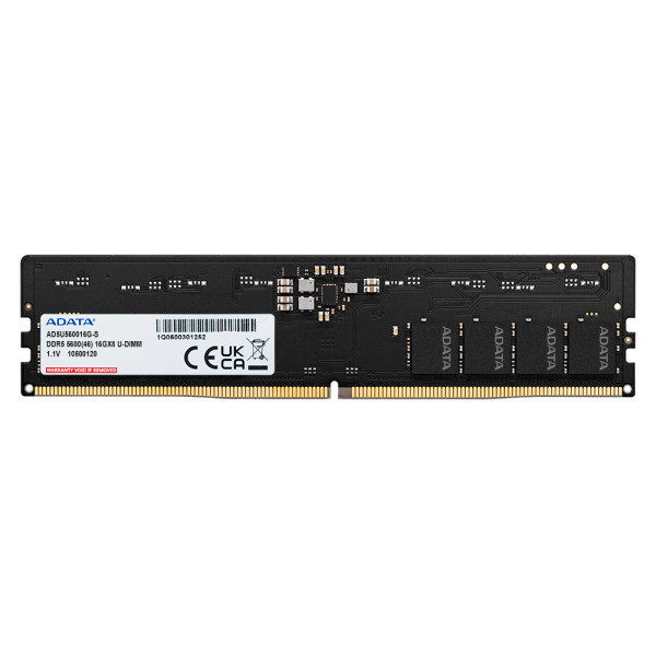 ADATA AD5U560032G-DT, 64 GB, 2 x 32 GB, DDR5, 5600 MHz, 288-pin DIMM