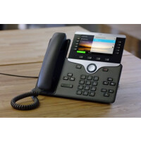 Cisco 8811, IP-Telefon, Schwarz, Kabelgebundenes...