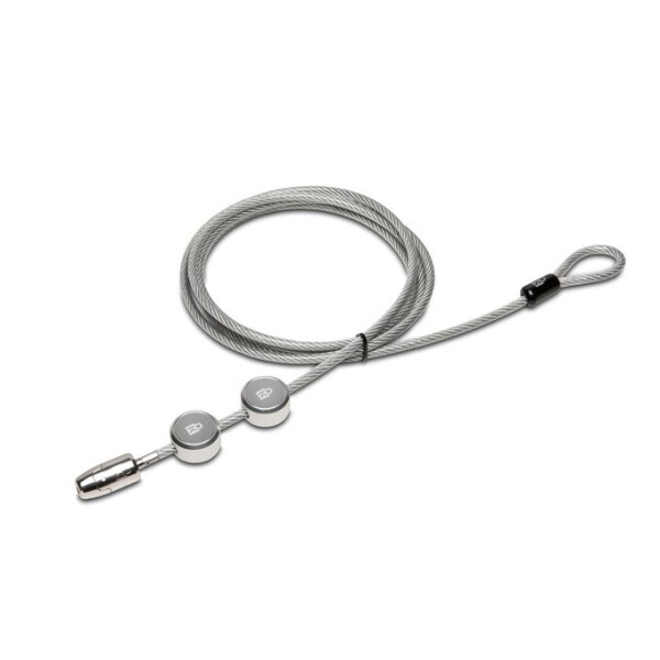 Kensington Mac Pro® & Pro Display XDR® Locking Kit, 2,44 m, Kensington, Schlüssel, Karbonstahl, Silber
