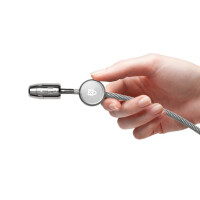 Kensington Mac Pro® & Pro Display XDR® Locking Kit, 2,44 m, Kensington, Schlüssel, Karbonstahl, Silber