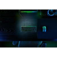 Razer Huntsman V3 Pro Mini, Kabelgebunden, USB, Optischer Schlüsselschalter, QWERTZ, RGB-LED, Schwarz