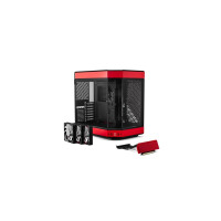 HYTE Y60, Midi Tower, PC, Schwarz, Rot, ATX, EATX, ITX,...