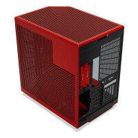 HYTE Y70, Midi Tower, PC, Schwarz, Rot, ATX, EATX, ITX, micro ATX, Mini-ATX, ABS, Stahl, Gehärtetes Glas, 18 cm