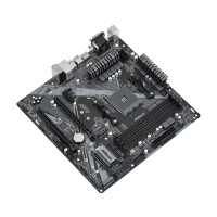 ASRock B450M Pro4 R2.0, AMD, Sockel AM4, AMD Ryzen™ 3, AMD Ryzen™ 5, AMD Ryzen™ 7, DDR4-SDRAM, 128 GB, DIMM