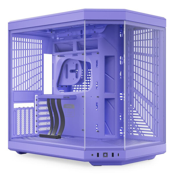 HYTE Y70, Midi Tower, PC, Violett, ATX, EATX, ITX, micro ATX, 18 cm, 42,2 cm