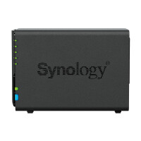 Synology DiskStation DS224+, NAS, Desktop, Intel® Celeron®, J4125, 2 GB, DDR4