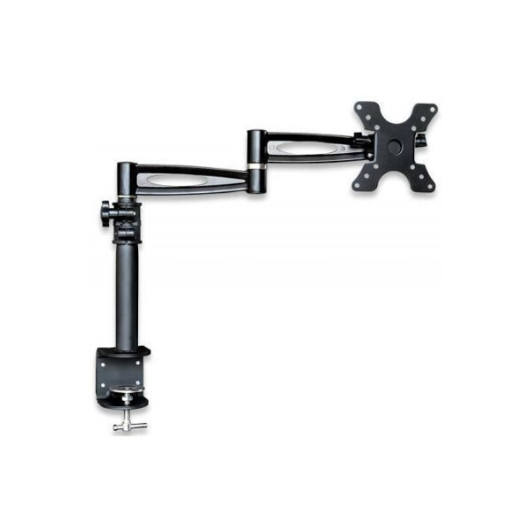 Techly ICA-LCD-502BK, 6 kg, 33 cm (13"), 68,6 cm (27"), 100 x 100 mm, Höhenverstellung, Schwarz