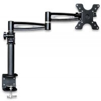 Techly ICA-LCD-502BK, 6 kg, 33 cm (13"), 68,6 cm (27"), 100 x 100 mm, Höhenverstellung, Schwarz
