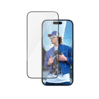 PanzerGlass Displayschutz für iPhone 16 & 15 - Ultra-Wide Fit