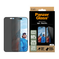 PanzerGlass Privacy iPhone 16 Pro UWF