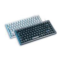 Cherry Compact keyboard G84-4100, light grey, CH,...