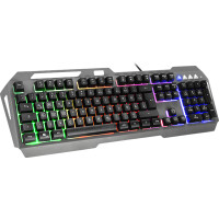 SPEEDLINK LUNERA, Volle Größe (100%), Kabelgebunden, USB, QWERTZ, LED, Schwarz