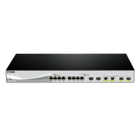 D-Link DXS-1210-12SC/E, Managed, L2, 10G Ethernet (100/1000/10000), Rack-Einbau, 1U