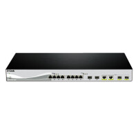 D-Link DXS-1210-12SC/E, Managed, L2, 10G Ethernet (100/1000/10000), Rack-Einbau, 1U