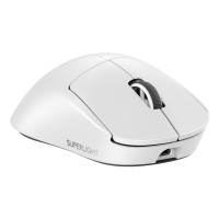 Logitech G PRO X SUPERLIGHT 2 DEX, rechts, Optisch, RF Wireless + USB Type-A, 44000 DPI, 0,25 ms, Weiß