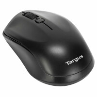 Targus AKM610FR, Volle Größe (100%), Kabellos, RF Wireless, AZERTY, Schwarz, Maus enthalten