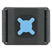 Mobilis U.FIX, Holster, Jede Marke, Schwarz, Blau