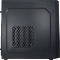 Inter-Tech B-48, Midi Tower, PC, Schwarz, ATX, micro ATX, 15 cm, 35 cm