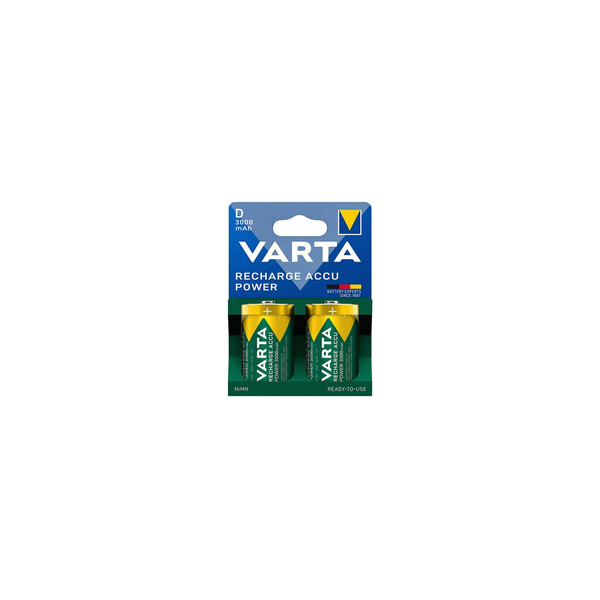 Varta 56720 RECHARGE ACCU Power Mono D 3000mAh Blister 2 - Mono (D) - 3.000 mAh