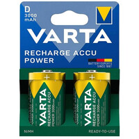 Varta 56720 RECHARGE ACCU Power Mono D 3000mAh Blister 2...