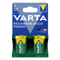 Varta 56714 RECHARGE ACCU Power BabyC 2er