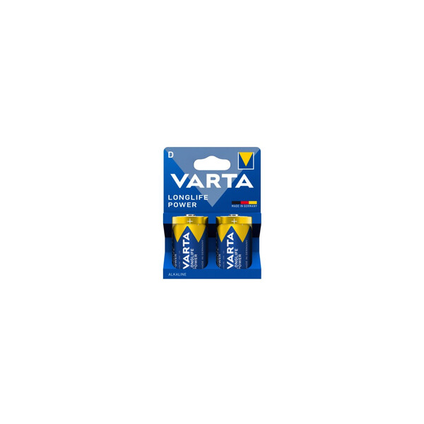 Varta Longlife Power D Blister 2 Mono -Batterie Alkali-Mangan 2 St. - Batterie - Mono (D)