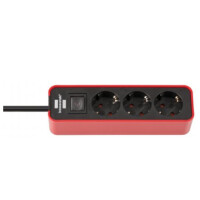 Brennenstuhl 1153230070, 1,5 m, Drinnen, Schwarz, Rot