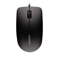 Cherry DC 2000, Kabelgebunden, USB, Membran Key Switch, QWERTY, Schwarz, Maus enthalten