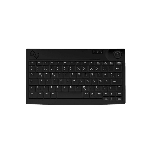 Active Key AK-440, Tenkeyless (80 - 87 %), Kabelgebunden, USB, Mechanischer Switch, QWERTZ, Schwarz