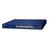 Planet Layer 3 24-Port 10/100/1000T, Managed, L3, Gigabit...