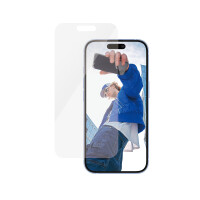 PanzerGlass ® Displayschutz iPhone 16 | 15 | Classic Fit, Apple, Apple - iPhone 16, Trockene Anwendung, Kratzresistent, Schockresistent, Transparent, 1 Stück(e)