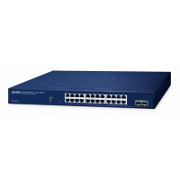 Planet 24-Port 10/100/1000T + 2-Port, Managed, L2,...