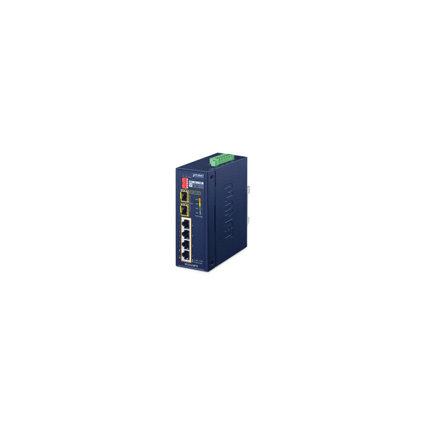 Planet Industrial 4-Port 100TX+2-Port 100TX SFP IFGS-624PTF - Switch