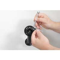 Brodit 712359, Handy/Smartphone, Aktive Halterung, Auto/Innenbereich, Schwarz